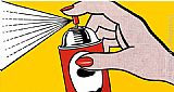 Roy Lichtenstein Spray,1962 painting